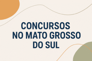 Concurso Cassilândia MS: salários até R$ 3.425,75! Câmara Municipal abre edital com vagas para níveis médio e superior