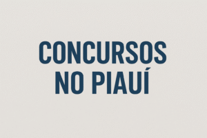 Concurso Capitão de Campos PI: Salários até R$ 2.342,00 + benefícios!